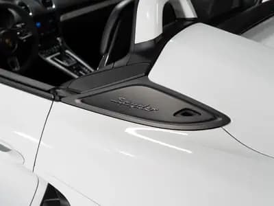 Porsche 718 Boxster Spyder — tableau de bord