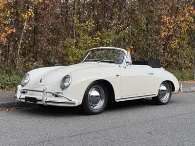 Porsche 356 1600 — intérieur