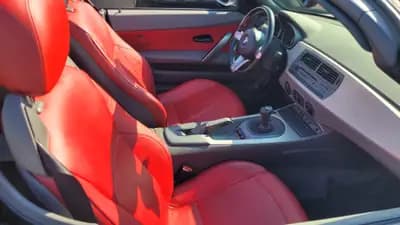 BMW Z4 2.5i Roadster 2005 — Cabriolet sportif reconditionné, cuir rouge chauffant — Thumbnail 9