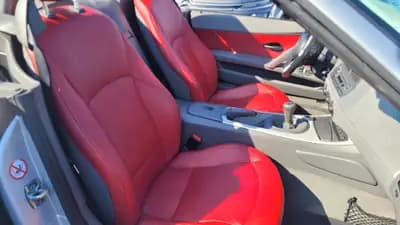 BMW Z4 2.5i Roadster 2005 — Cabriolet sportif reconditionné, cuir rouge chauffant — Thumbnail 11