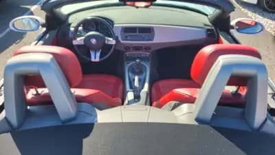 BMW Z4 2.5i Roadster 2005 — Cabriolet sportif reconditionné, cuir rouge chauffant — Thumbnail 14