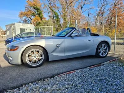 BMW Z4 2.5i Roadster 2005 — Cabriolet sportif reconditionné, cuir rouge chauffant — Thumbnail 21