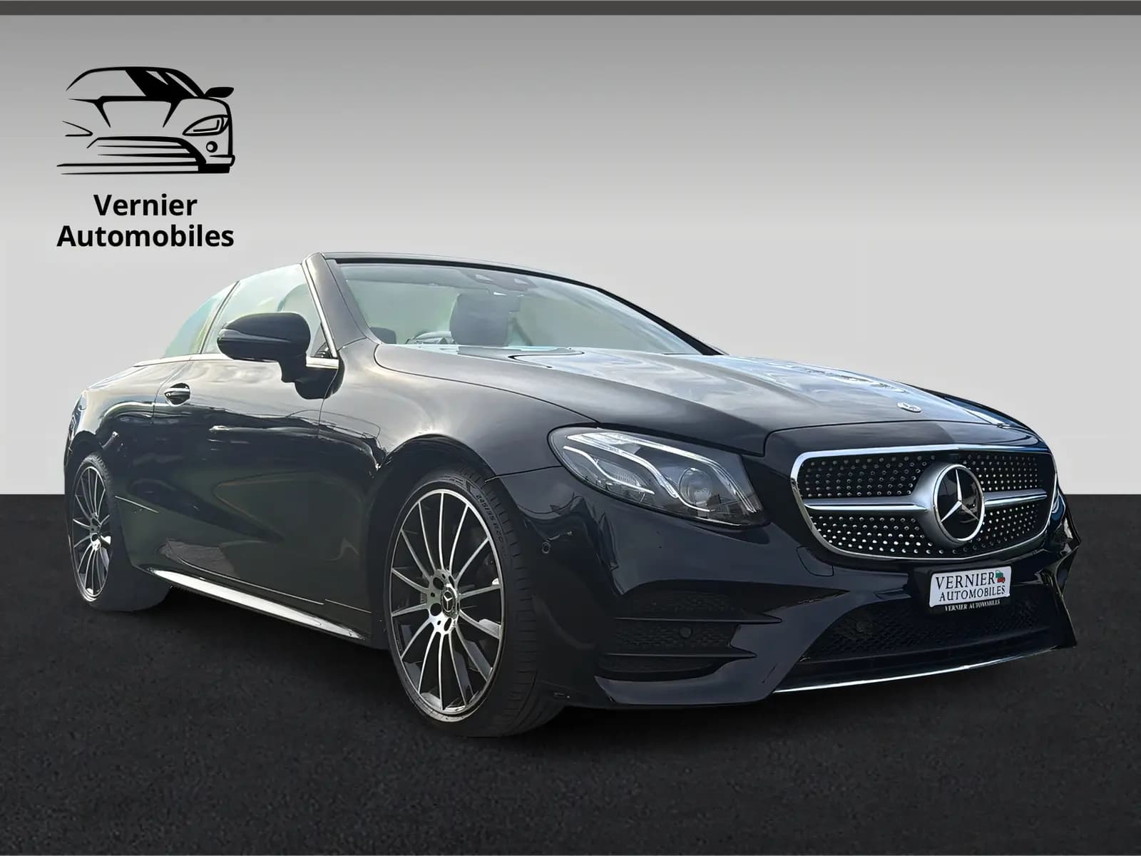 Mercedes-Benz E 300 Cabriolet AMG Line — Décapotable sportive, 245 ch et moins de 90 000 km — Außenansicht