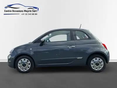 Fiat 500 0.9 TwinAir Pop Star — Citadine économique et agile, sans accident — side view