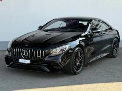 Mercedes-Benz S 63 AMG Coupé 4Matic — Sportivité extrême, 88 900 km seulement — rear view