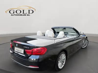 BMW 435d Cabriolet xDrive — Diesel performant, cabriolet premium 2019 — side view