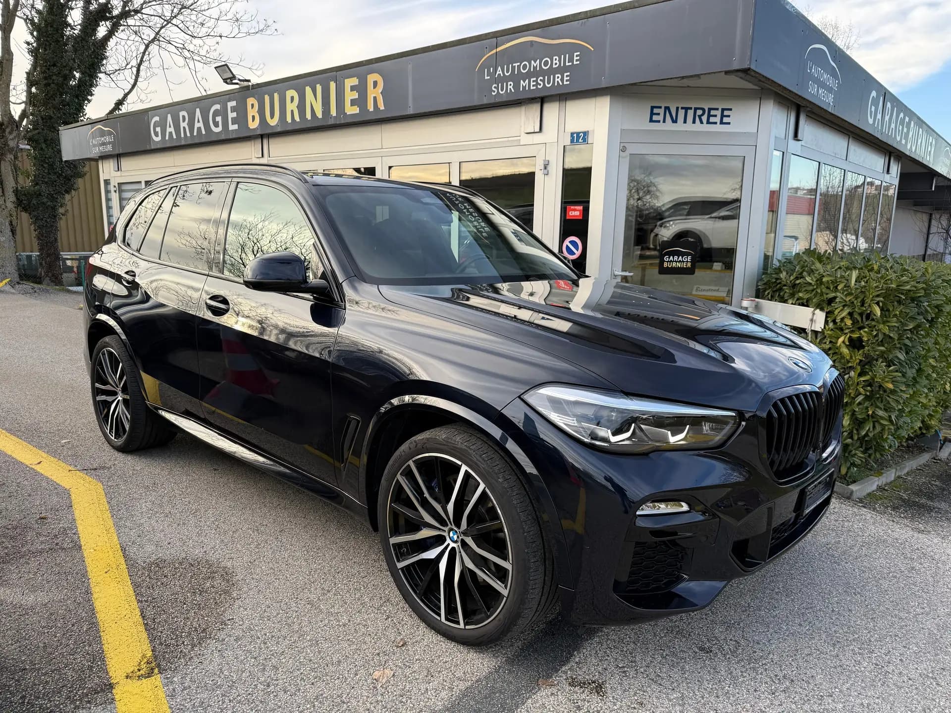 BMW X5 xDrive 30d – SUV premium diesel avec 88'300 km — vue extérieure