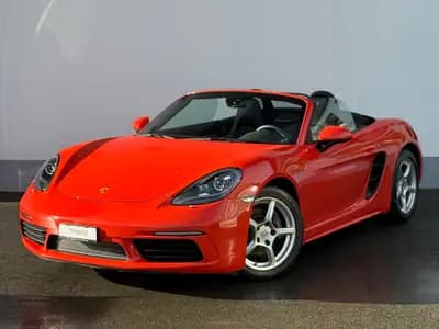 Porsche 718 Boxster 2.0 PDK — Roadster légendaire, 300 ch et première main suisse — side view