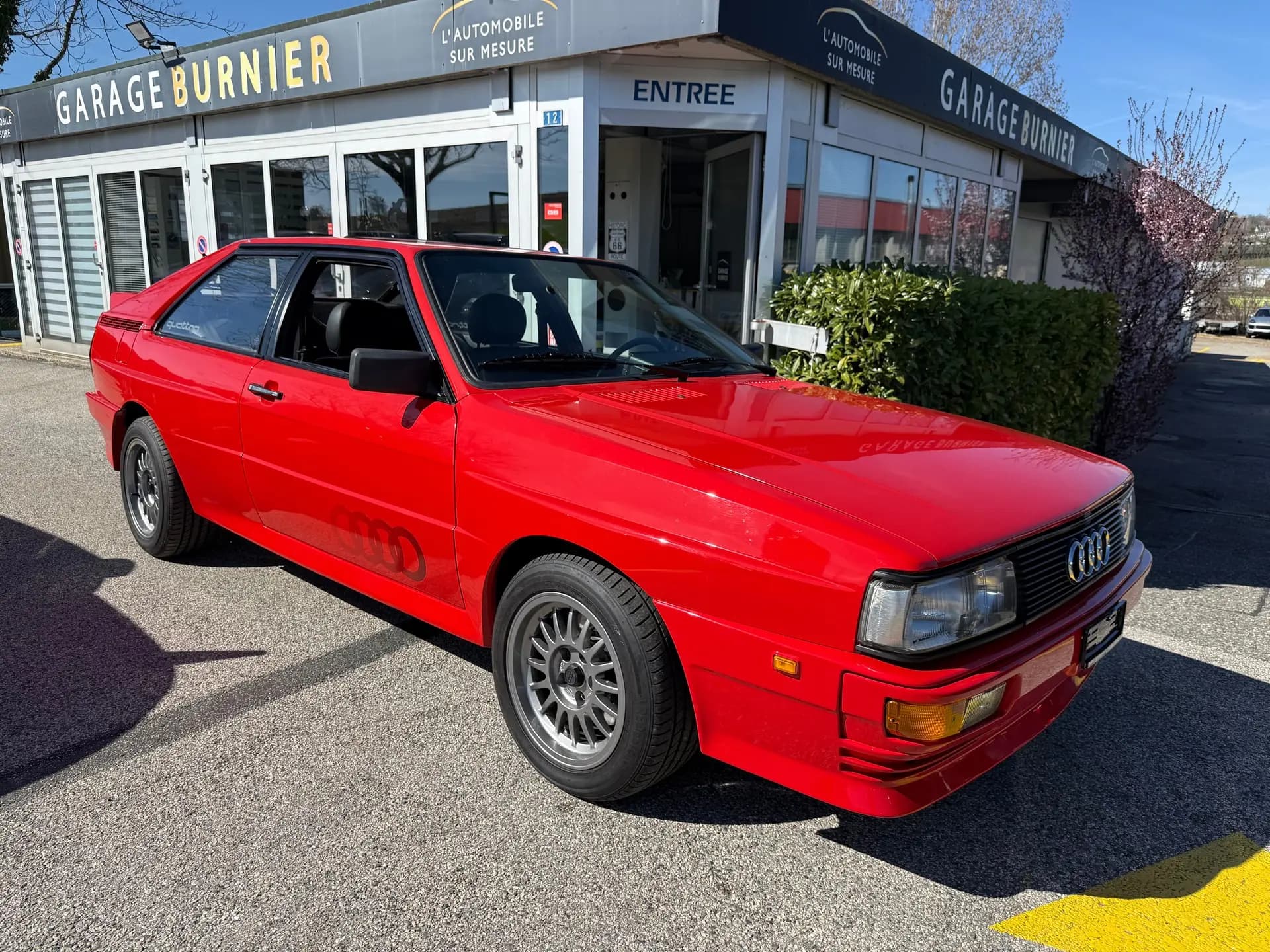 Audi Quattro Turbo 1983 - Légende restaurée de la traction intégrale — exterior view