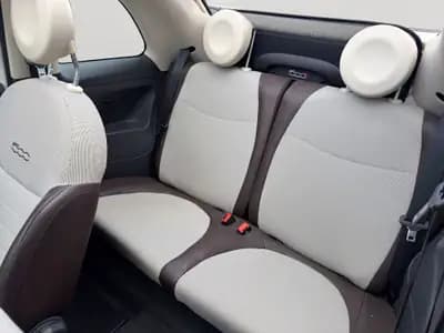 FIAT 500C 1.2 Lounge Dualogic — Cabriolet élégant, moteur économe, expertise complète — interior