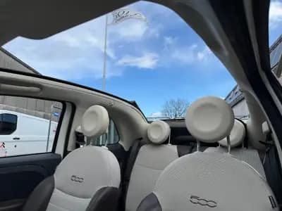 FIAT 500C 1.2 Lounge Dualogic — Cabriolet élégant, moteur économe, expertise complète — detail