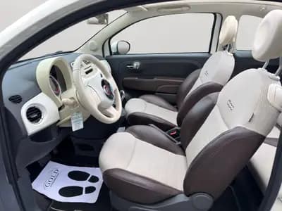 FIAT 500C 1.2 Lounge Dualogic — Cabriolet élégant, moteur économe, expertise complète — Thumbnail 7