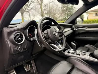 Alfa Romeo Stelvio 2.0 Veloce Q4 — SUV sportif Black Edition, 280 ch, faible kilométrage — Miniature 11