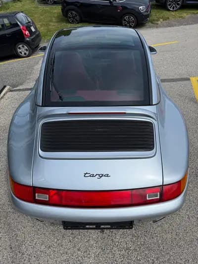 Porsche 911 Targa 1996 — Un cabriolet iconique suisse, sans accident, parfaitement préservé — dashboard