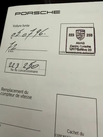 Porsche 911 Targa 1996 — Un cabriolet iconique suisse, sans accident, parfaitement préservé — Thumbnail 17