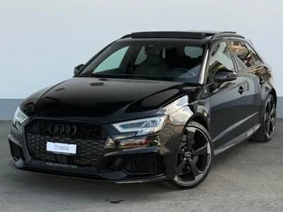 Audi RS3 Sportback 2.5 TSI Quattro — 400 ch, première main suisse, garantie services — exterior view