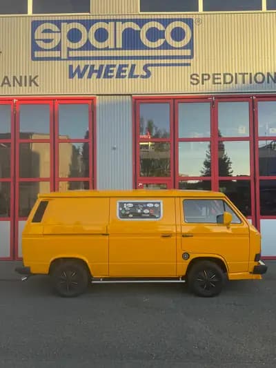 VW T3 Camper Yellow-Pearl — Classique culte des années 1980, diesel économique — Thumbnail 9