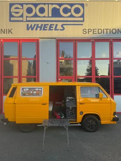 VW T3 Camper Yellow-Pearl — Classique culte des années 1980, diesel économique — Thumbnail 10