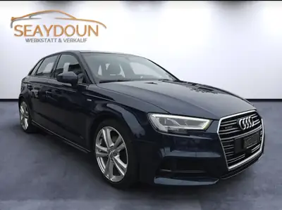 Audi A3 S line — vue extérieure