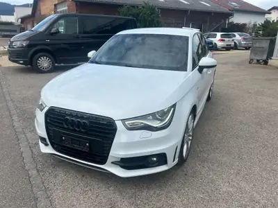 Audi A1 S line — side view