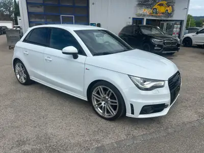 Audi A1 S line — rear view