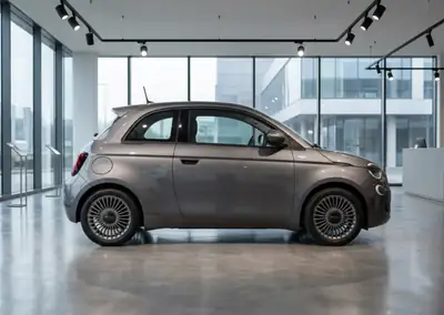 Fiat 500e — vue extérieure