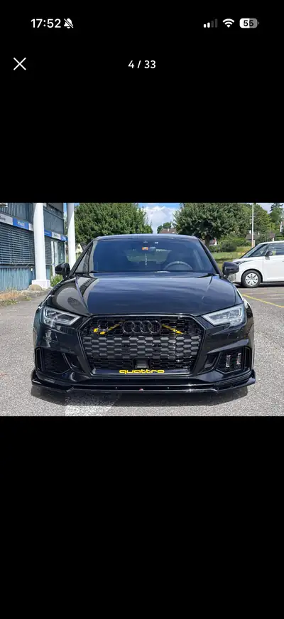 Audi RS3 Sportback — Heckansicht
