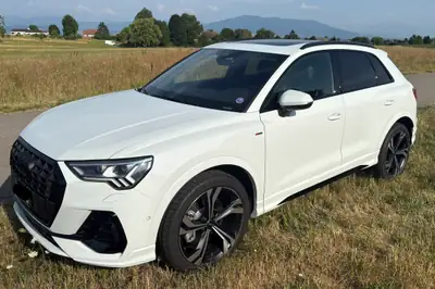 Audi Q3 40 TFSI quattro S line — rear view
