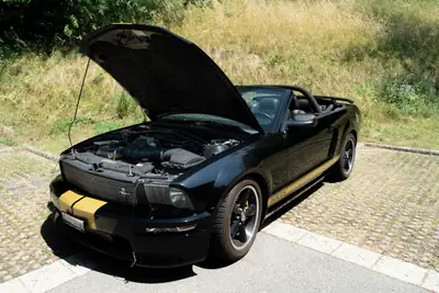 Ford Mustang Shelby GT-H Cabriolet · N°141/500 · Édition Hertz — intérieur