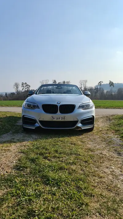 BMW M235i Steptronic — Cabriolet sportif 400 ch, échappement Friedrich Motorsport — Heckansicht