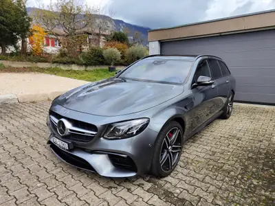 Mercedes-Benz E 63 AMG S 4Matic — Break de prestige 612 ch, entretien à jour — vue extérieure