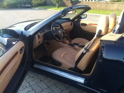 Maserati Spyder GT 2003 — Cabriolet italien légendaire, 390 ch, exemplaire unique en bleu — dettaglio