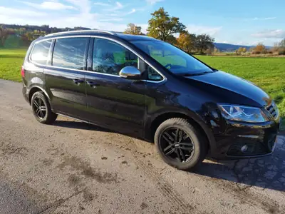 SEAT Alhambra 2.0 TDI Style 4Drive — Monospace 7 places robuste, toit panoramique, premier propriétaire — dashboard