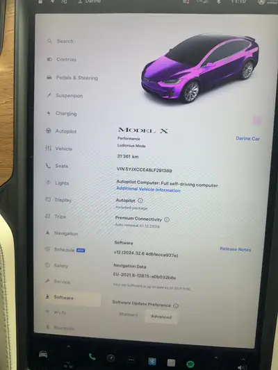 Tesla Model X Performance — SUV électrique 796 ch, seulement 31 500 km — Miniatur 15