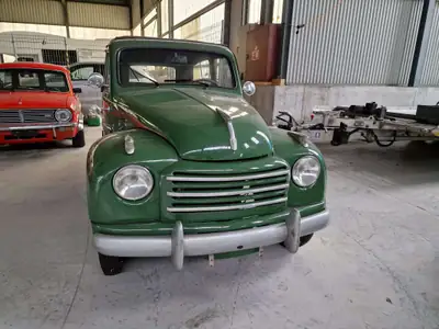 FIAT 500 C Belvedere 1953 — Cabriolet vintage italien, partiellement restauré — vista esterna