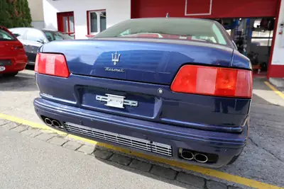 Maserati Quattroporte 3.2 — Berline de prestige 336 ch, histoire et performance — tableau de bord