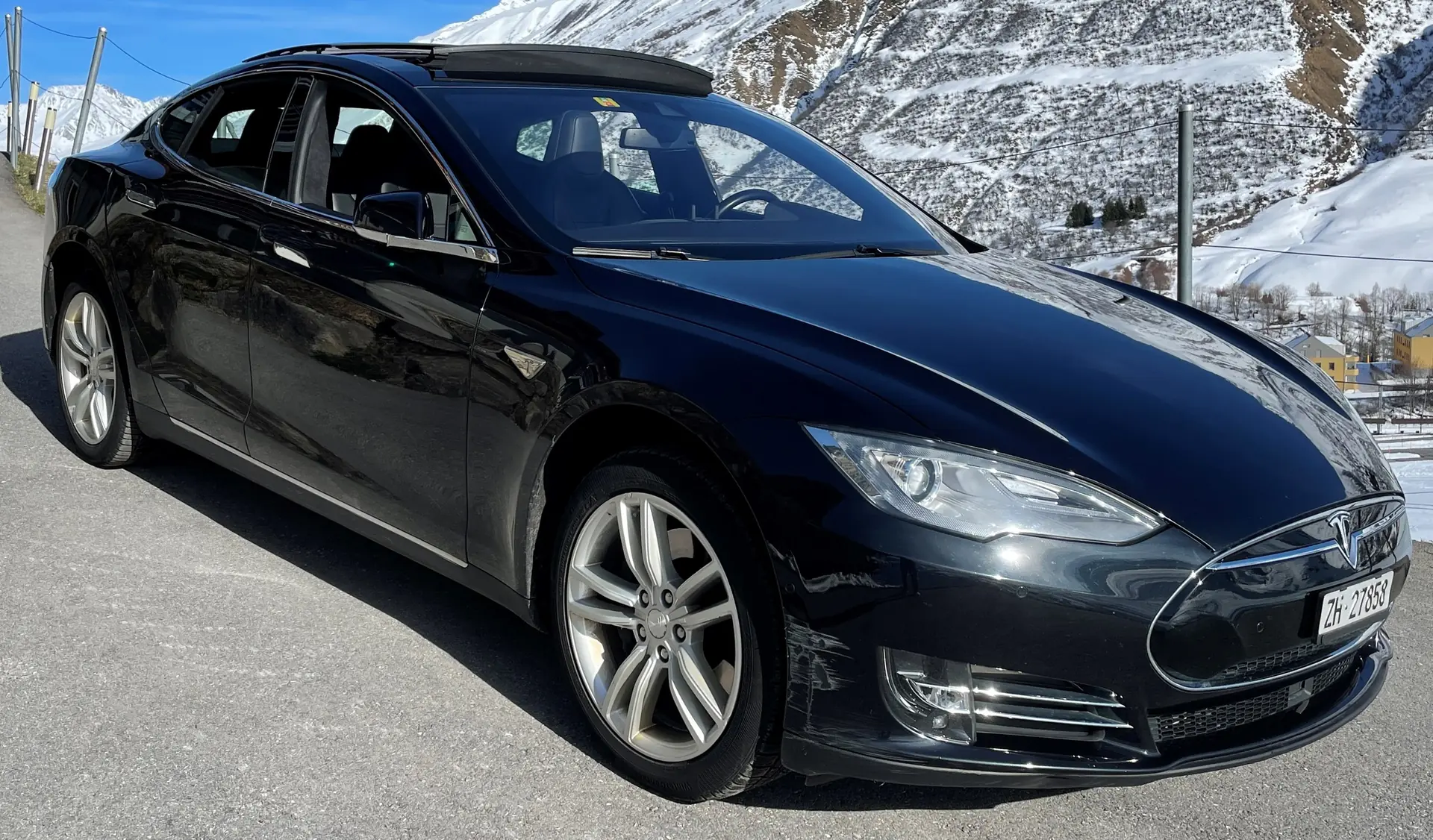 Tesla Model S 2015 occasion Unterschächen — 2