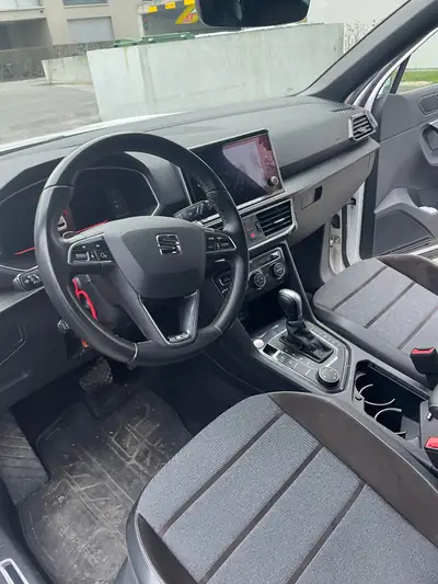 SEAT Tarraco 2.0 TDI Xcellence 4Drive — SUV 7 places, 4x4 robuste, sans sinistre — intérieur