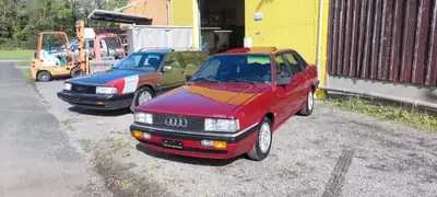 Audi 90 Quattro Typ 85 — Légende Quattro de 1985, statut Véhicule de Collection — vue extérieure