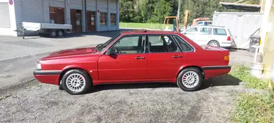 Audi 90 Quattro Typ 85 — Légende Quattro de 1985, statut Véhicule de Collection — détail