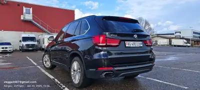 BMW X5 xDrive 40e iPerformance — SUV hybride rechargeable premium, 190'000 km — côté
