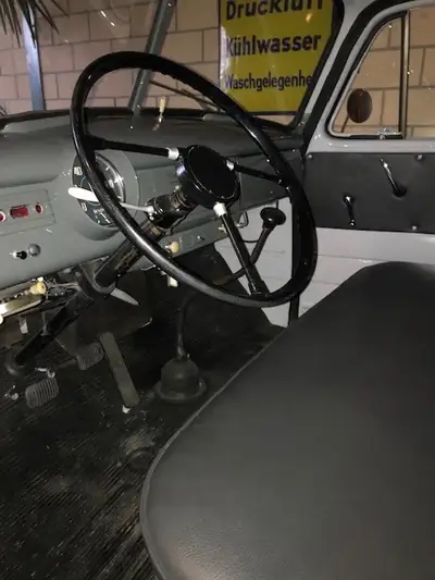 Opel Blitz 1 3/4 Tonner 1957 — Camionnette vintage authentique, 93'000 km, sans sinistre — cruscotto