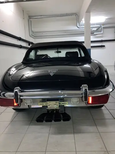 Jaguar E-Type Série III V12 Cabrio 1973 — Légende britannique, 48'500 km — cruscotto