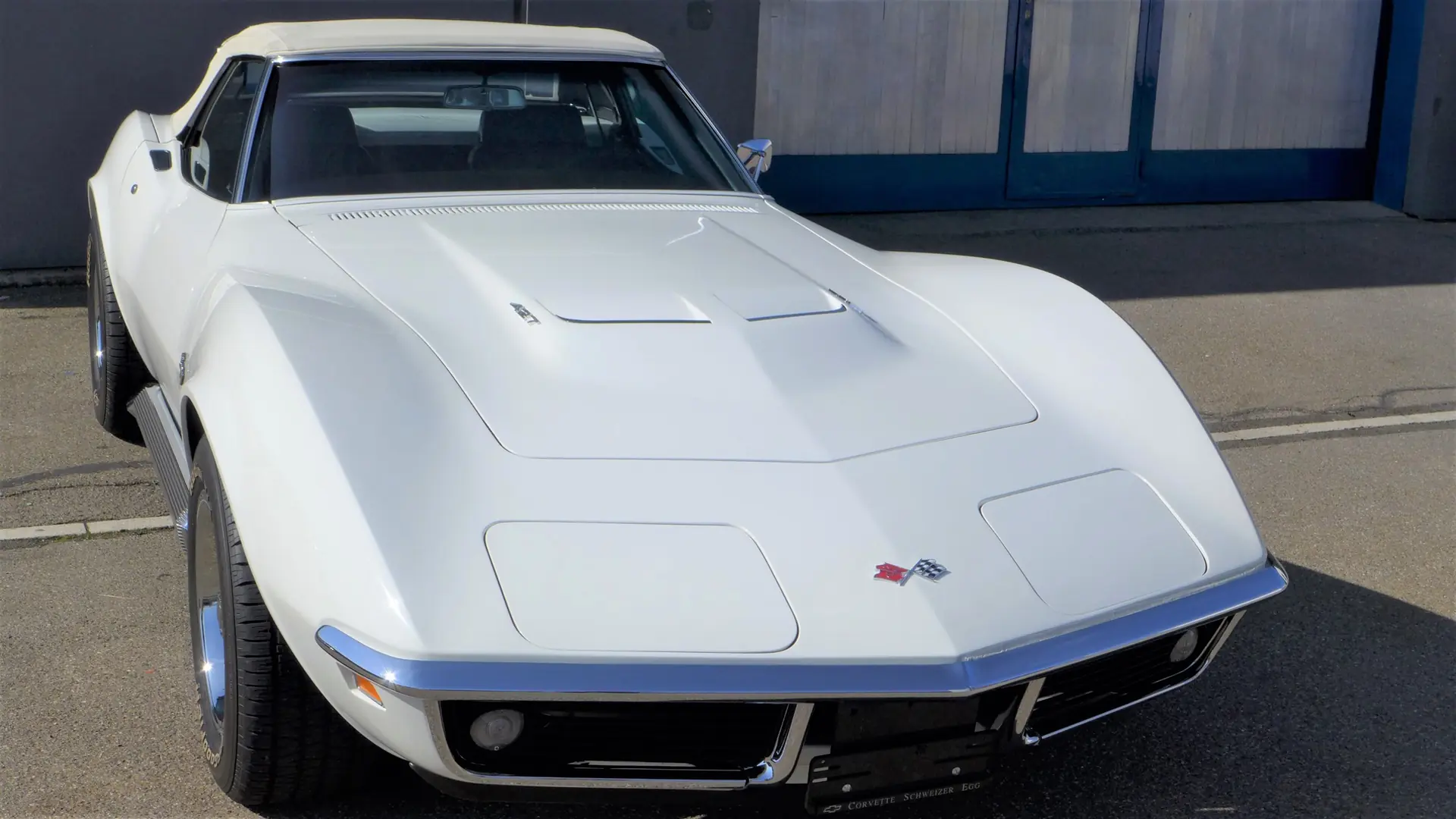 Chevrolet Corvette L36 427 — Cabriolet américain de légende, restauration complète — vista esterna