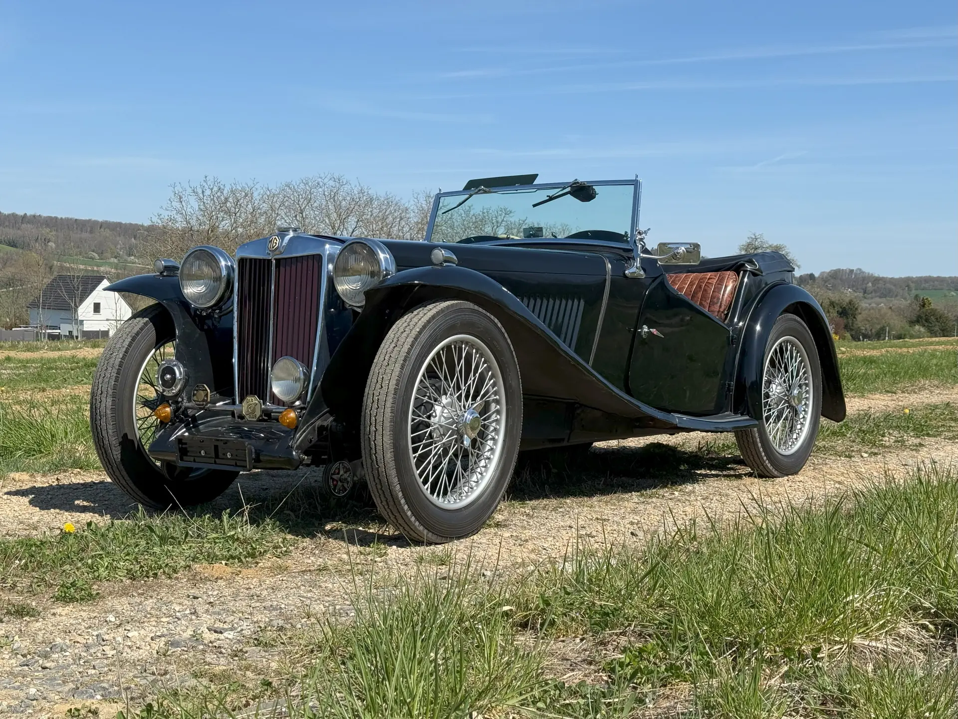 MG TD TA 1936 — Cabriolet britannique de légende, état impeccable