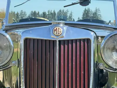 MG TD TA 1936 — Cabriolet britannique de légende, état impeccable — Miniatur 8