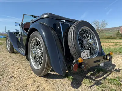 MG TD TA 1936 — Cabriolet britannique de légende, état impeccable — Miniatur 15