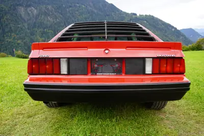 Ford Mustang Cobra 1980 — Légende américaine turbo, rouge éclatant, faible kilométrage — Miniatur 7