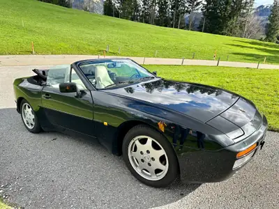 Porsche 944 S2 Cabriolet — Légende des années 90, état d'origine préservé — vista posteriore