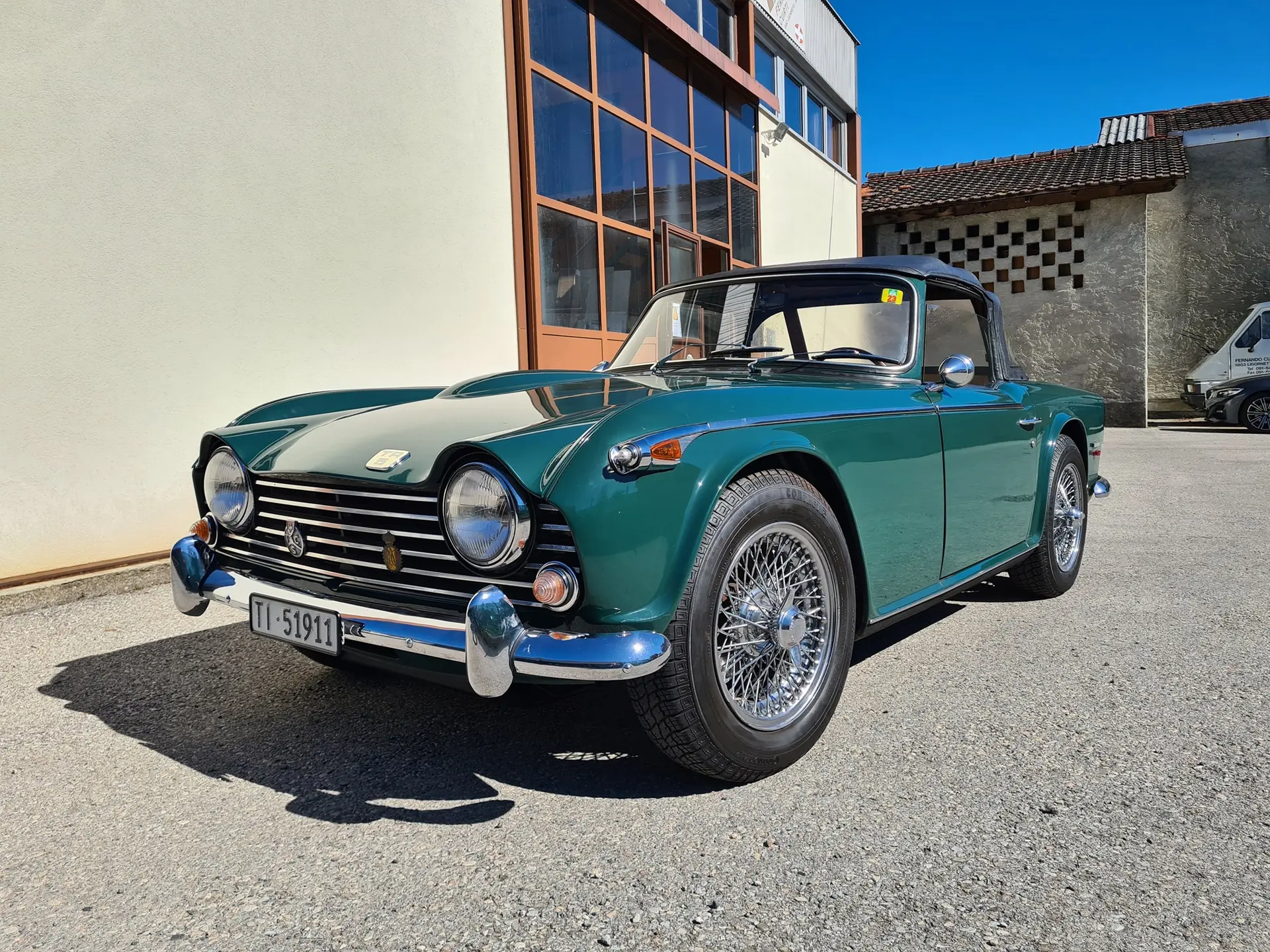 Triumph Tr5 1968 occasion Ligornetto — 2